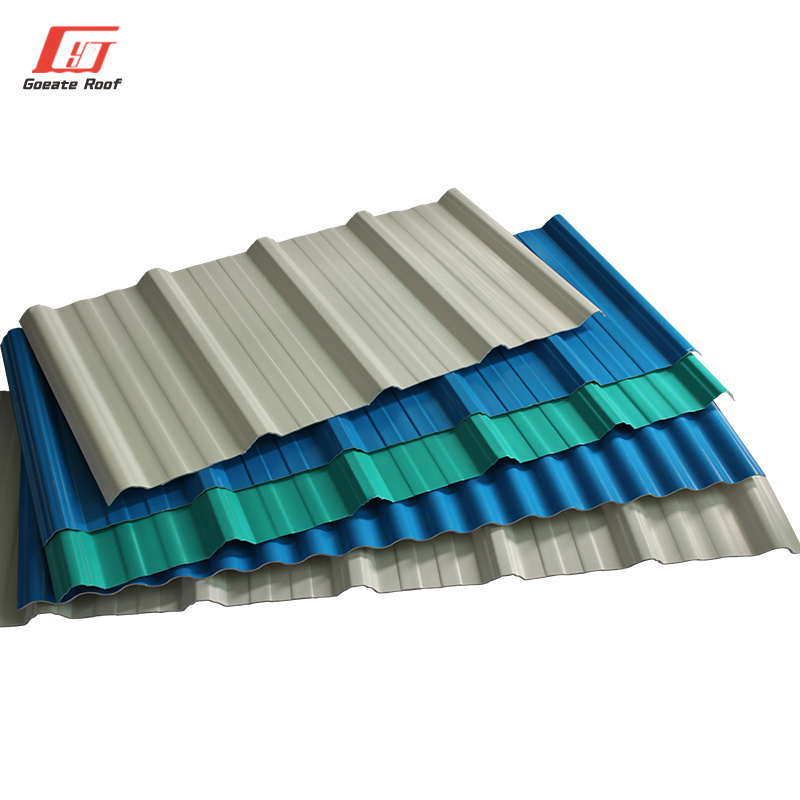 Philippines long span roof price roof tiles corrugated plastic roofing sheet for shed