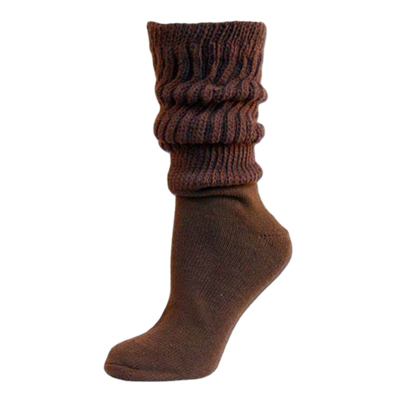 thick cotton women heavy slouch socks