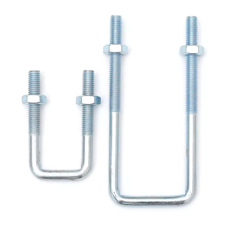 High-strength right-angle U-shaped screw stainless steel combination bolt