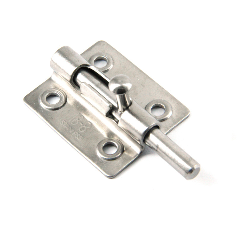 304 Stainless Steel Door Hardware Accessories Bolts Aluminum Tower Bolts Latches Clips Bolts Door Locks