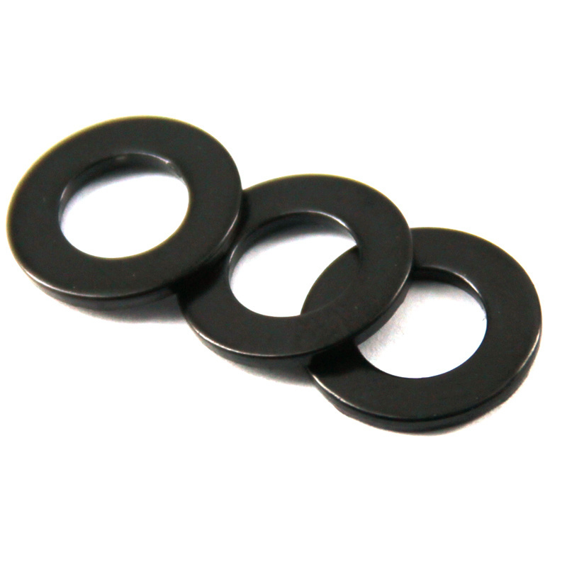 Stainless Steel 304 316 Black Oxide Thin Shim Square Split Spring Lock Flat Washer electrophoretic black black