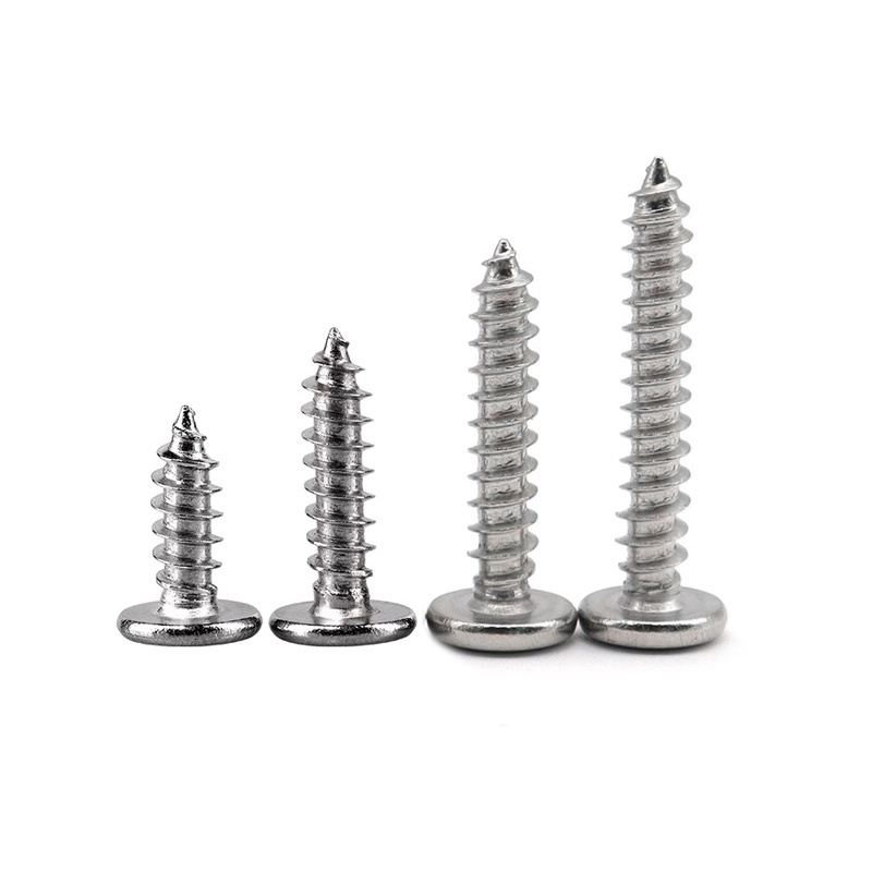 304 stainless steel pan head hexagonal self-tapping furniture self-tapping screws made in China