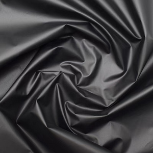 100% polyester pongee fabric with black coating sun protection strong waterproof umbrella fabric