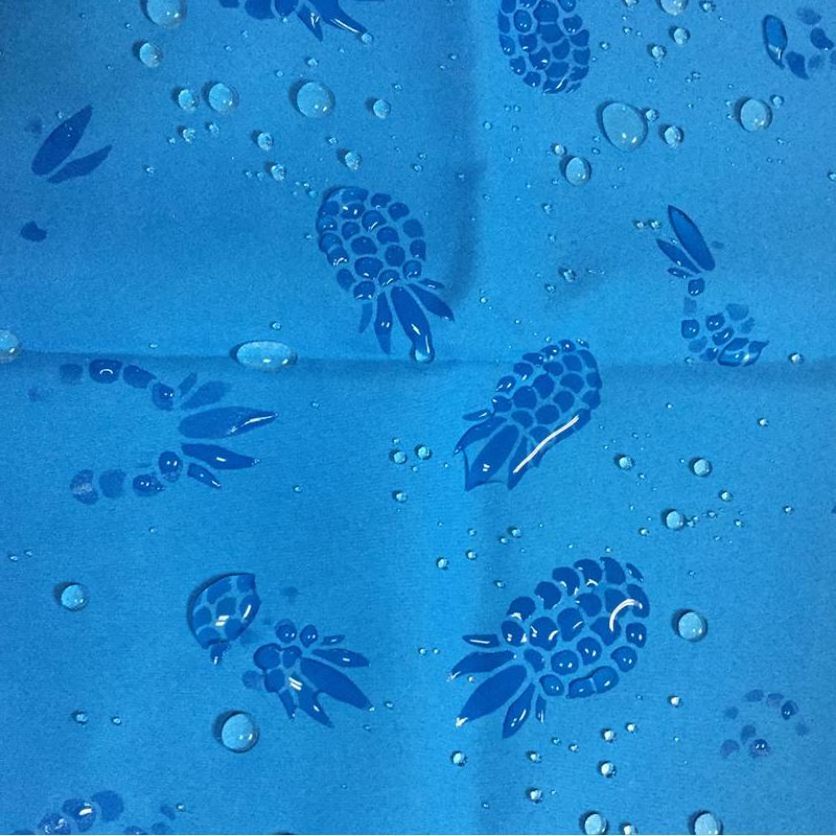 Show pattern in water custom hydrochromic Magic print 100% polyester microfiber pongee fabric for swimwear beach shorts