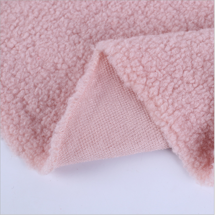 Direct sales to spot manufacturers all polyester ball lamb wool lamb wool clipped wool garment home textile toy fabric