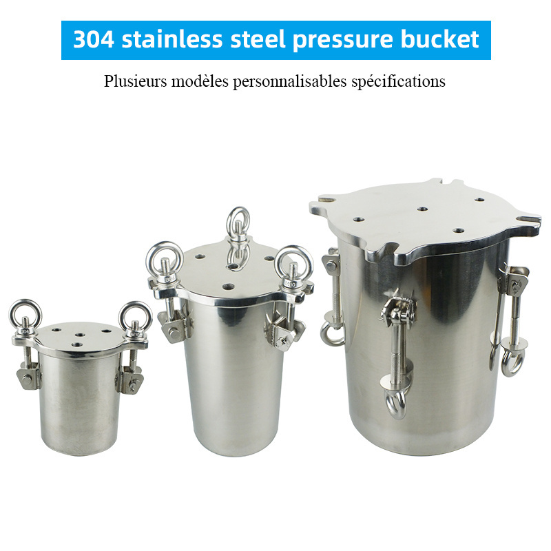 Glue Dispensing Pressure Tank 304 Stainless Steel Pressure Barrel Glue Pressure Barrel