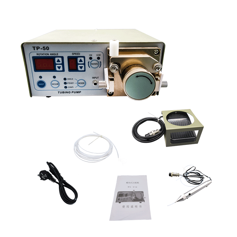 Modern China Automatic TP-50 Digital Display Peristaltic Silicone Hot Melt Glue Dispensing Machine