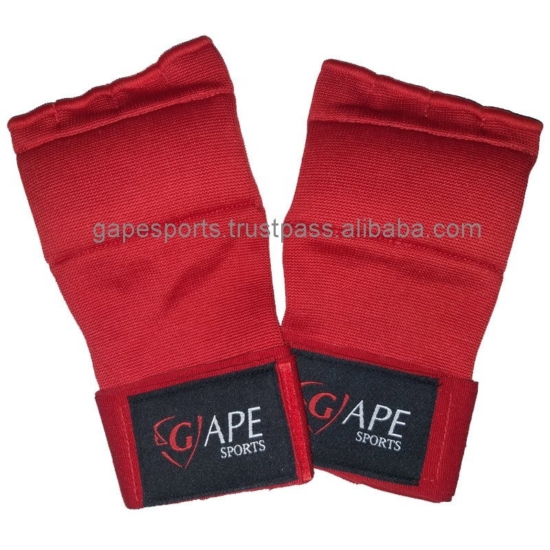 Custom Gel Padded Inner Boxing Hand Wraps Bandages Fist Inner Mitt New Design gel padded Boxing Mitts