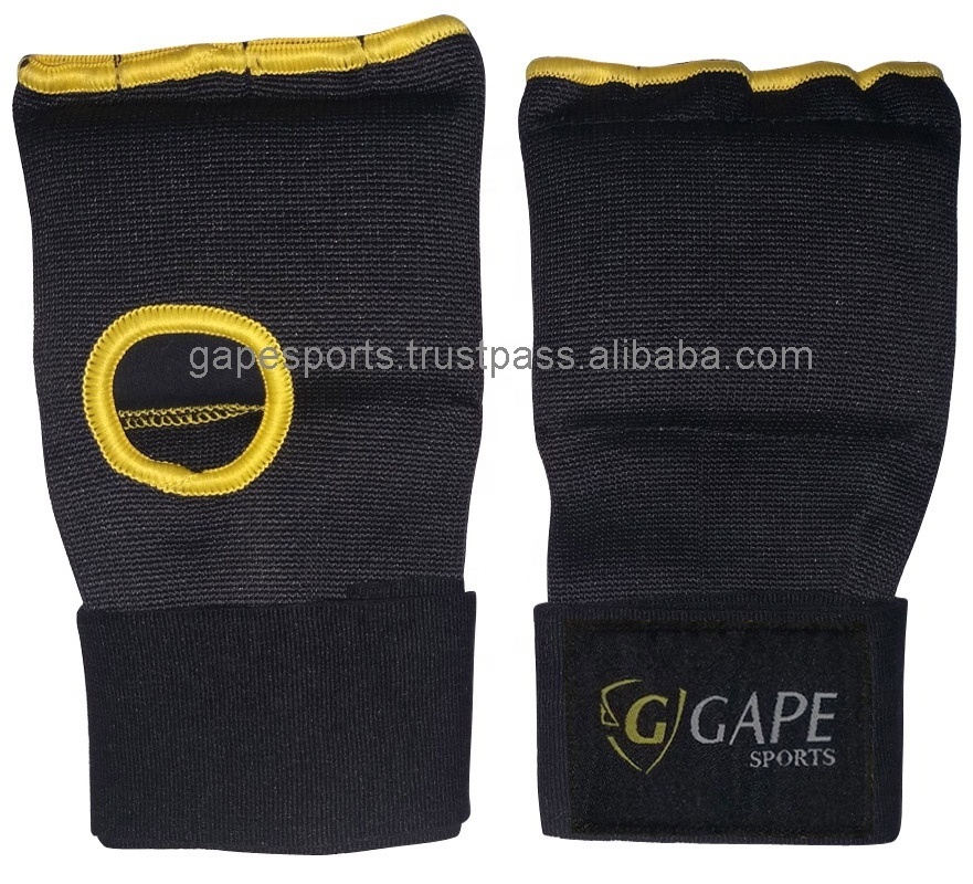 Custom Gel Padded Inner Boxing Hand Wraps Bandages Fist Inner Mitt New Design gel padded Boxing Mitts