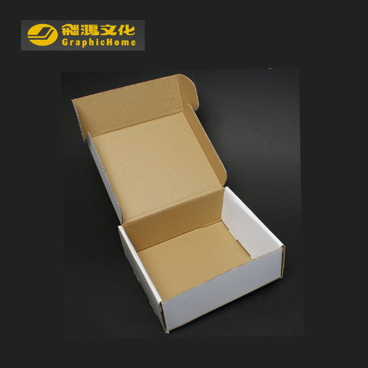 Custom White Cardboard Shipping Mailing Paper Box