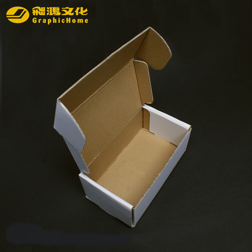 Custom White Cardboard Shipping Mailing Paper Box