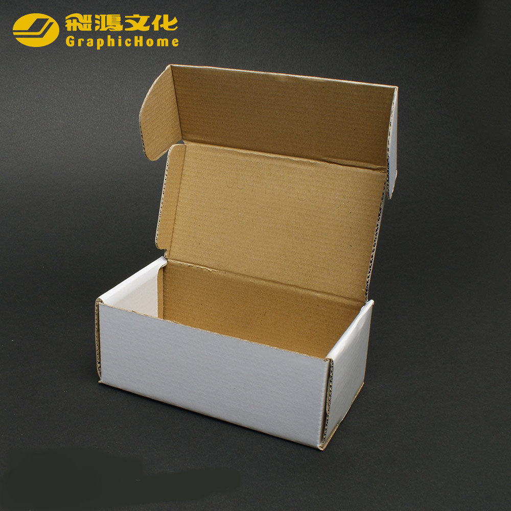 Custom White Cardboard Shipping Mailing Paper Box