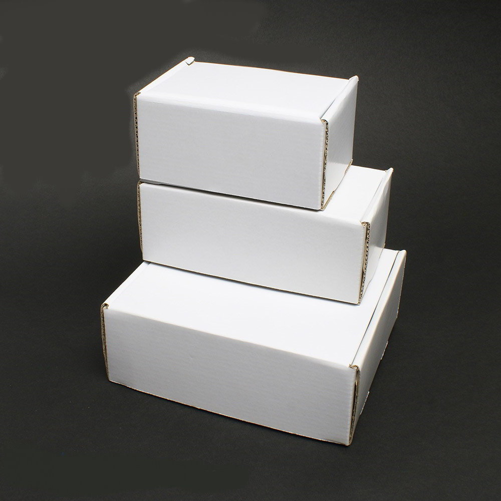 Custom White Cardboard Shipping Mailing Paper Box