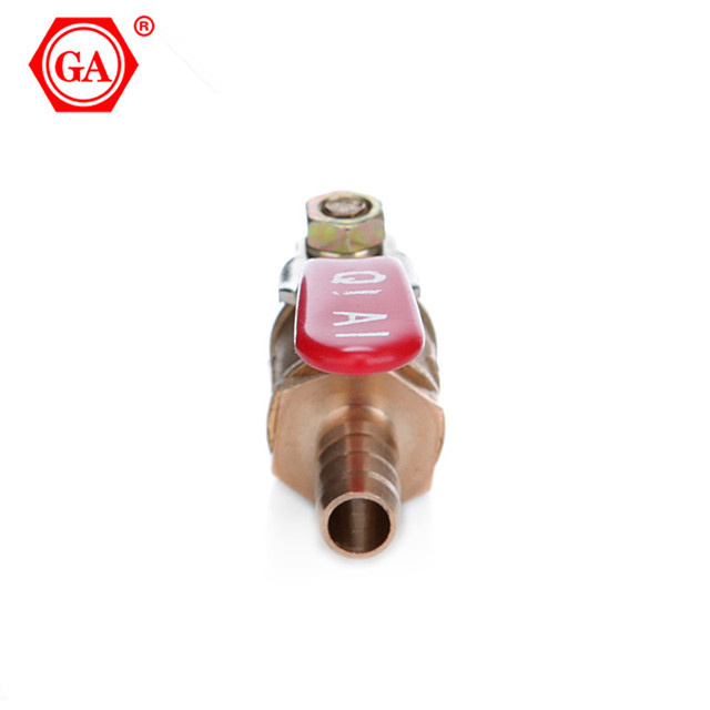 CW617N QIAI/GA BRAND MALE BRASS BALL MALE HOSE VALVE FOR GAS MEDIA