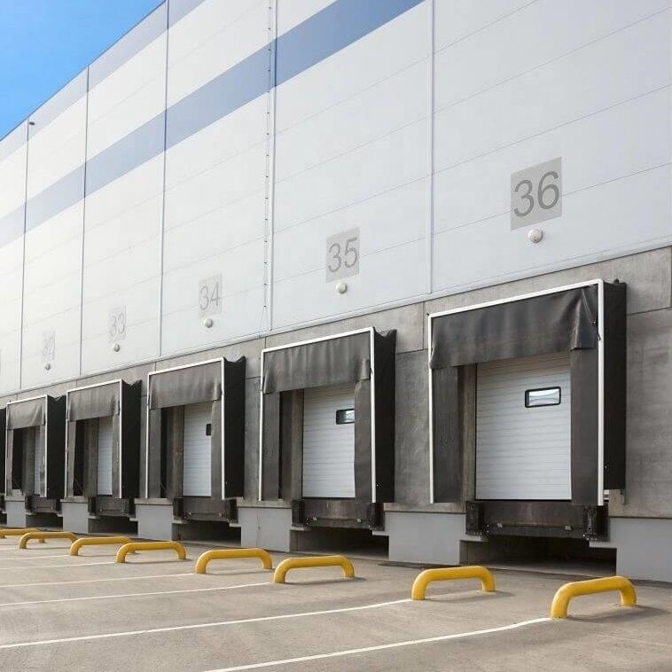 Industrial Doors with Dock Sealing and Logistics Platform System