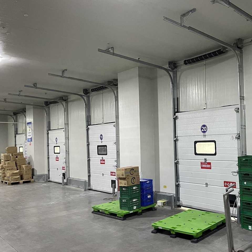 Industrial Doors with Dock Sealing and Logistics Platform System