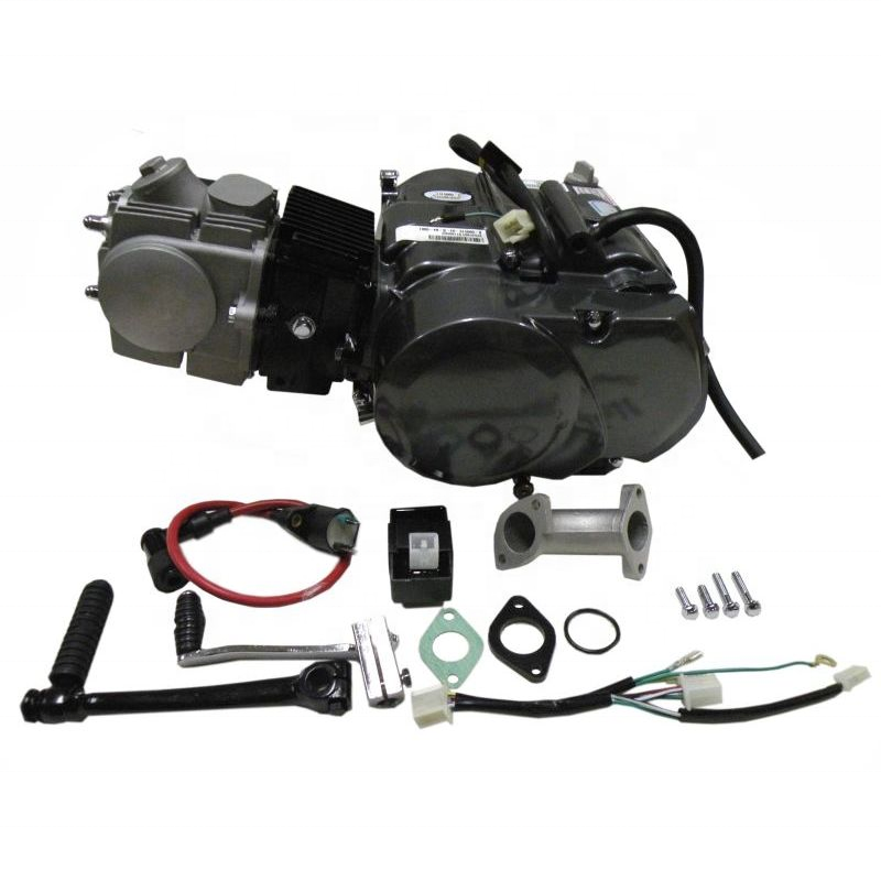 Motorcycle Engine 110cc Semi-Auto Air Cooled Engine 1P52FMH 4 Speed For Yamaha Honda Lifan Single Cylinder Engine