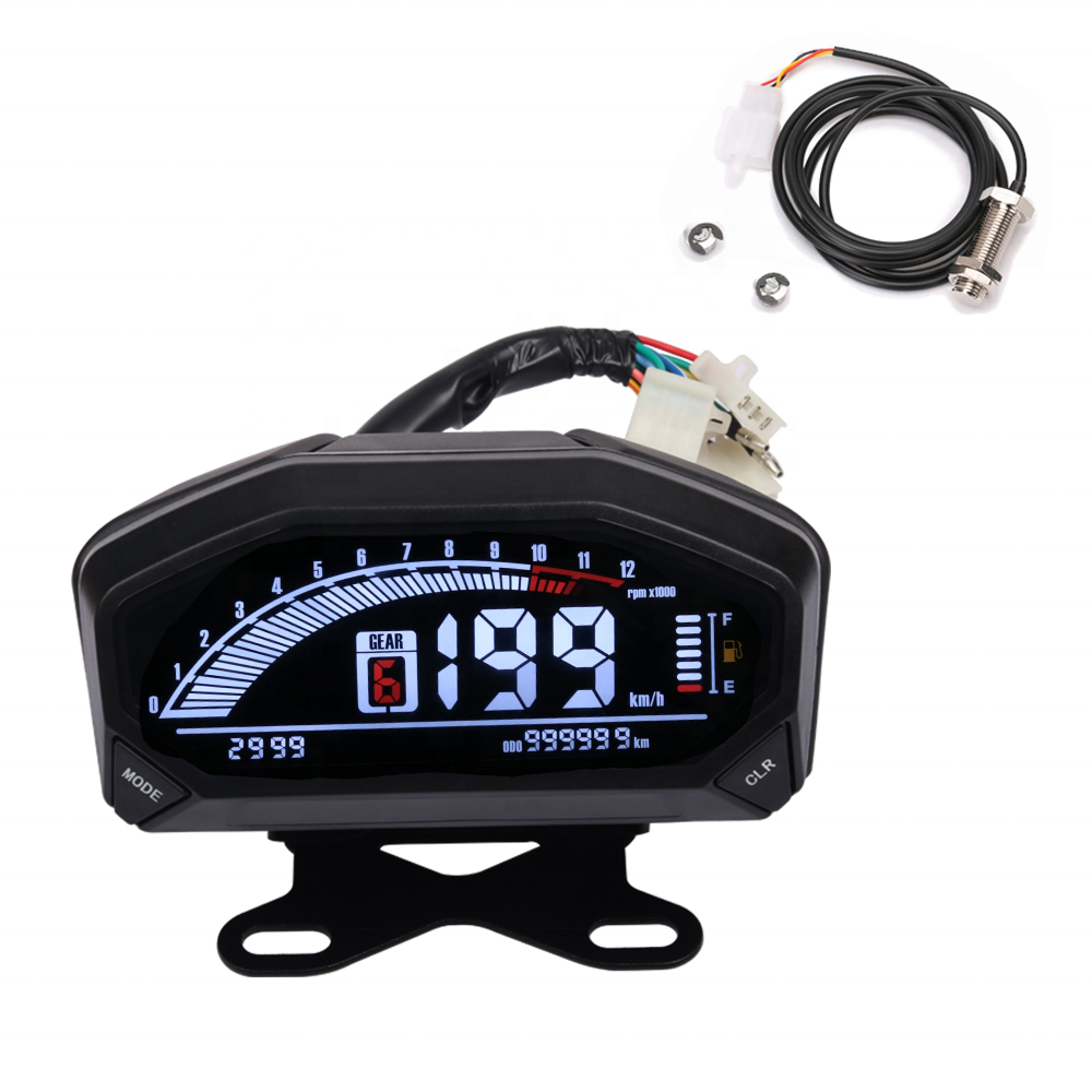 TERFU Motorcycle Digital Speedometer Tachometer Dashboard Instrument Panel Meter For Honda CBR125 125CC