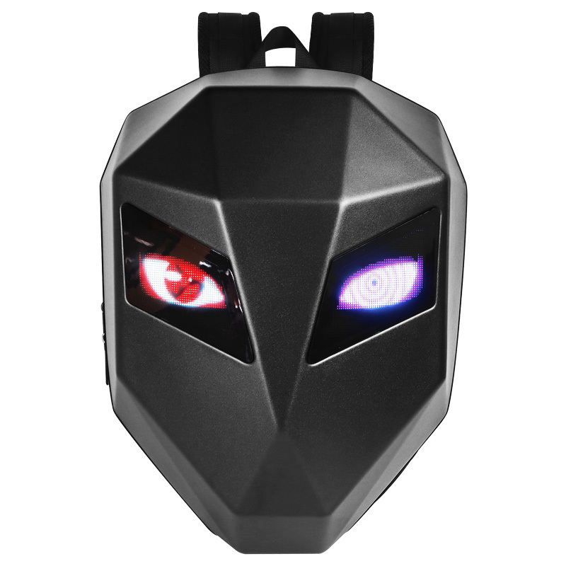 New Hot Sale Backpack With Led Eyes LED Intelligent Knight Backpack