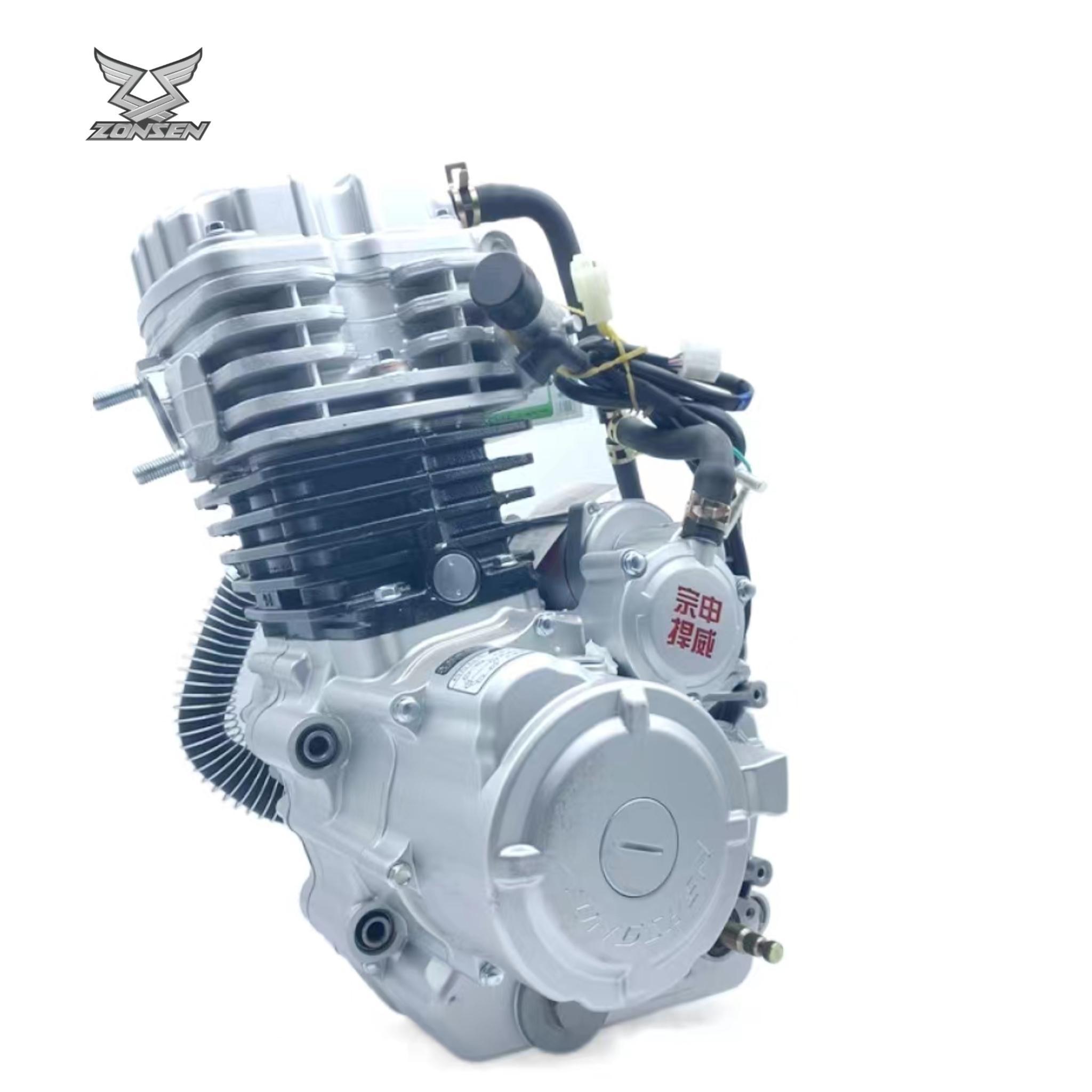 China Zongshen CG350 Hanwei 1 Cylinder Water-Cooled Engine ZS177MP-2 350cc Engine For Honda Yamaha