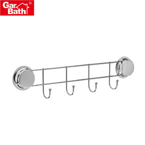 Heavy Duty Wall Mounted Suction Cup Clothes Hanger Coat Hook Rack