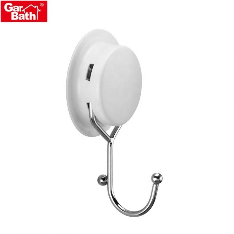 Bathroom Kitchen Hand Towel Hook Robe Hanger Powerful Vacuum Suction Cup Wall Hook