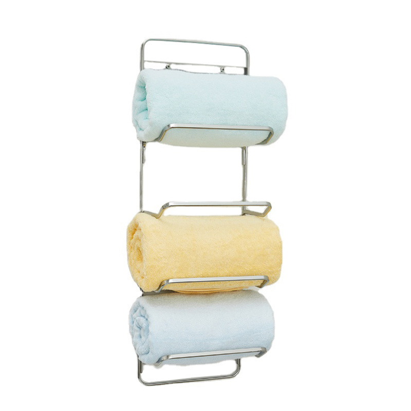 Multifunctional Over the Door Vertical Hanger Hook Clothes Storage Holder Towel Hanging Rack