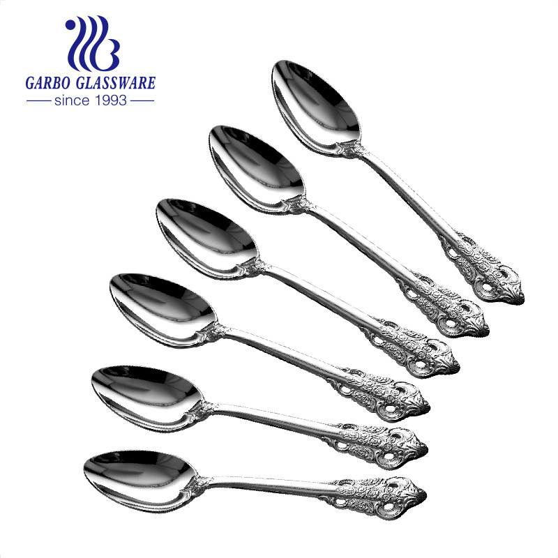 royal wedding luxury gold plated cutlery set dinner fork stainless steel cutlery titanium matte dessert fork