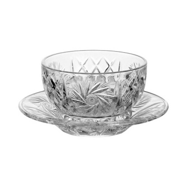 Turkish Style Glass Serving Bowl for Dinner or Snacks Baking Tray engraved Sunflower  bowl with saucer