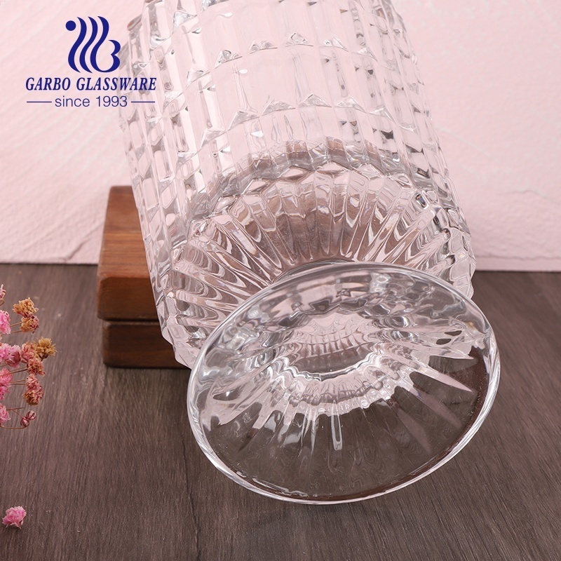 30 years glassware factory direct glass floral flower plant vase with stem for wedding home hotel indoor tabletop decoration