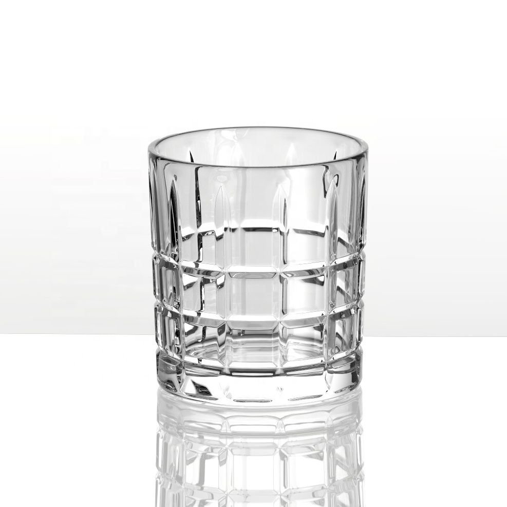 old Classic American Style 10oz 300ml Glass Whisky Cup Manufacturers high quality crystal square whiskey glasses