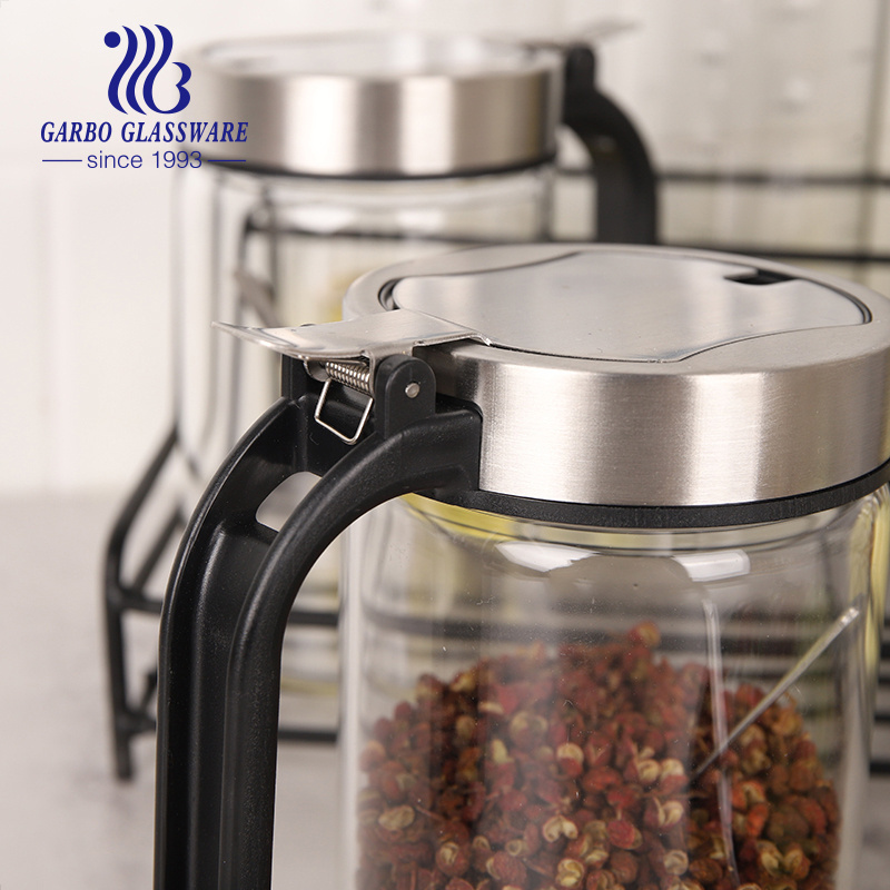 high quality 600ml hand blown high temperature high borosilicate glass coffee maker french press coffee plunger