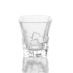 old Classic American Style 10oz 300ml Glass Whisky Cup Manufacturers high quality crystal square whiskey glasses