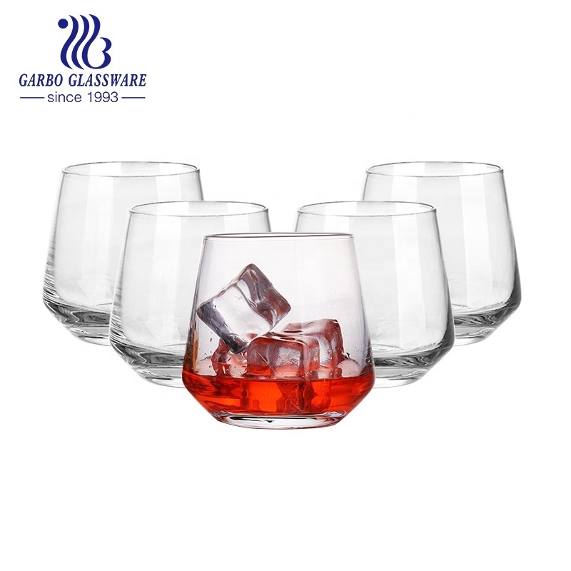 500ml custom classic wine glass traditional stemless wine glasses clear water spirits glass cup gifts for wedding birthday