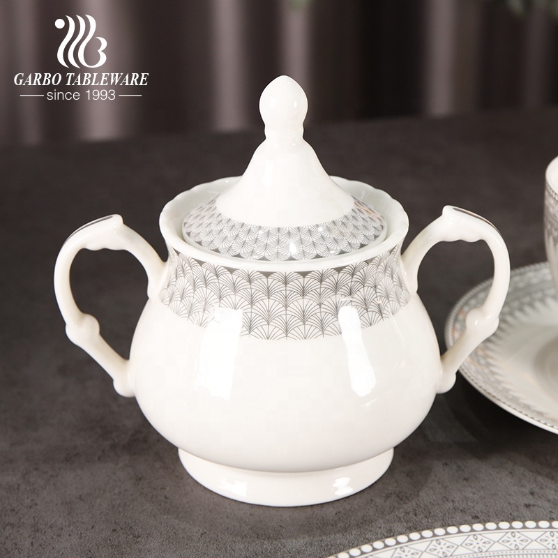 Wholesale high quality ceramic teapot custom unique 1.5L microwave and oven safe ceramic tea pot porcelain ceramic tea pot