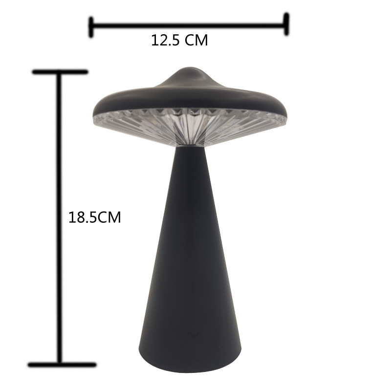 Ufo Night Light Mini Ufo Reading Lamp Space Lover Usb Led Night Light Led Alien Abduction Mushroom Atmosphere Light Lamp