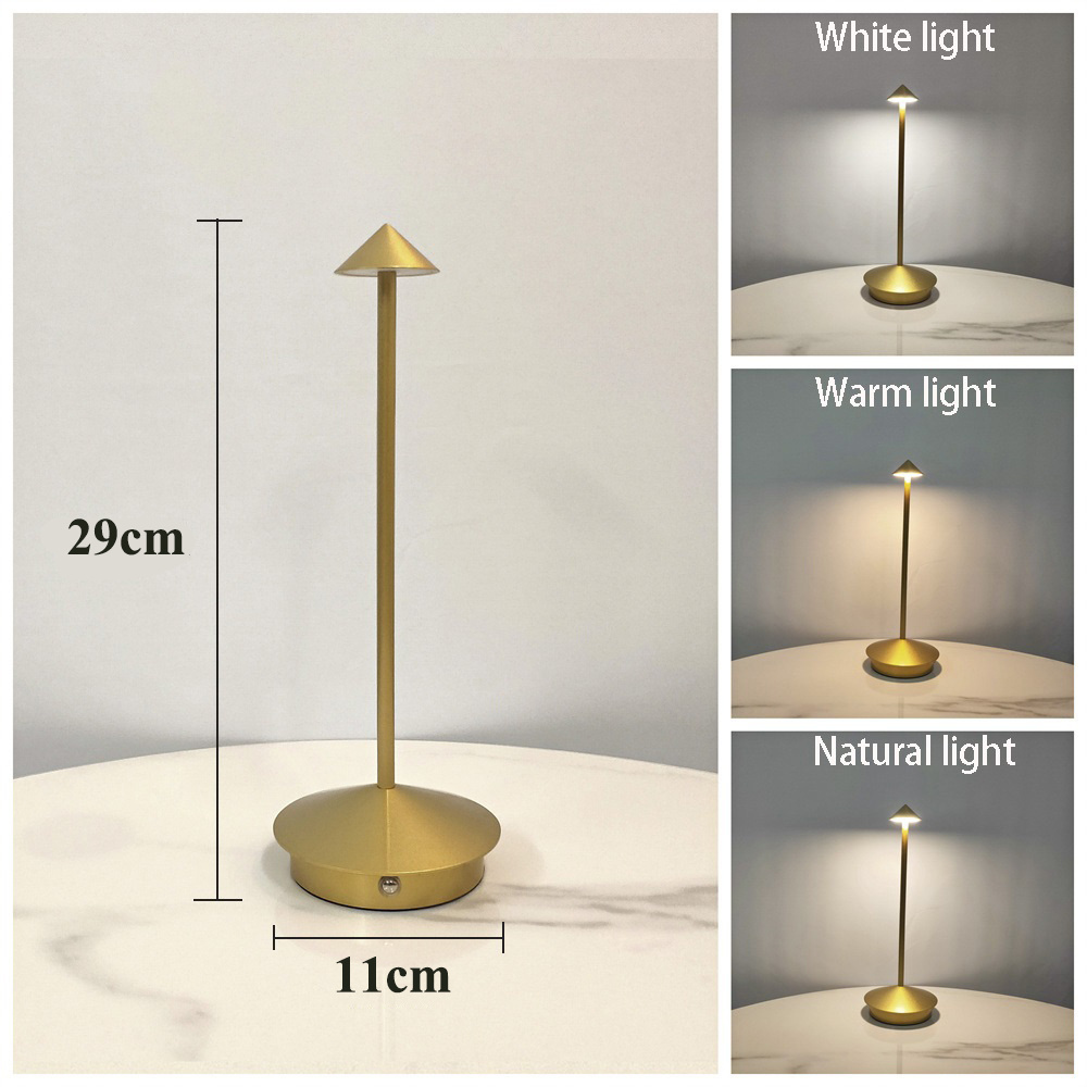 Touch Led portable rechargeable Table Lamp Creative Dining Hotel Bar Coffee Pina pro Table Lamp Decorative Desk Lamp