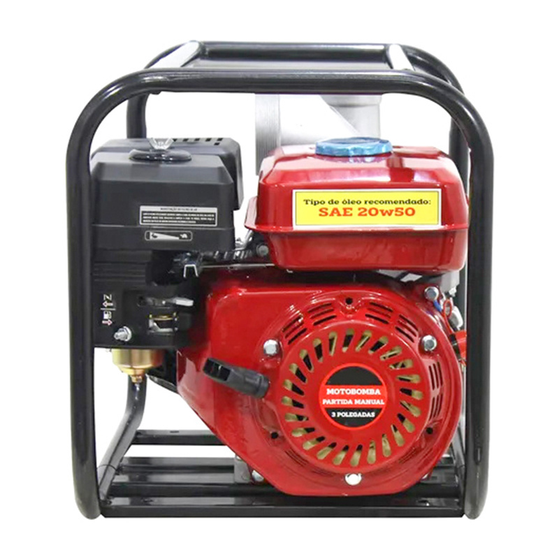 wp30k pumpset 6.5hp Motor Gas Water Pump 3 Inch 4 Stroke Gasoline Manual Water Pump Machine