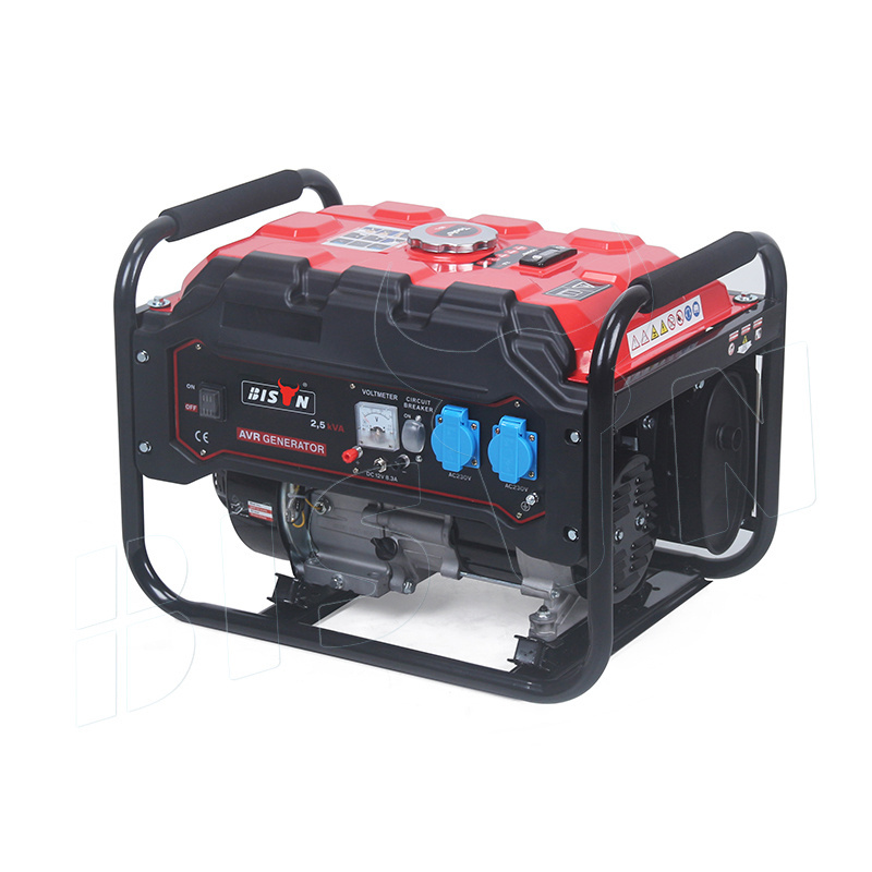 stock 6.5hp 2kw gas generator portable emergency power generator petrol 2000w