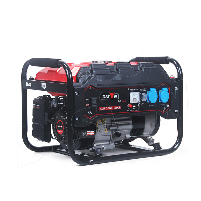 stock 6.5hp 2kw gas generator portable emergency power generator petrol 2000w