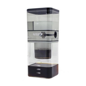 Customize Borosilicate Glass Cold Brew Ice Coffee Maker Outer Adjustable Dripping Rate Ice Dripper Coffee Pot