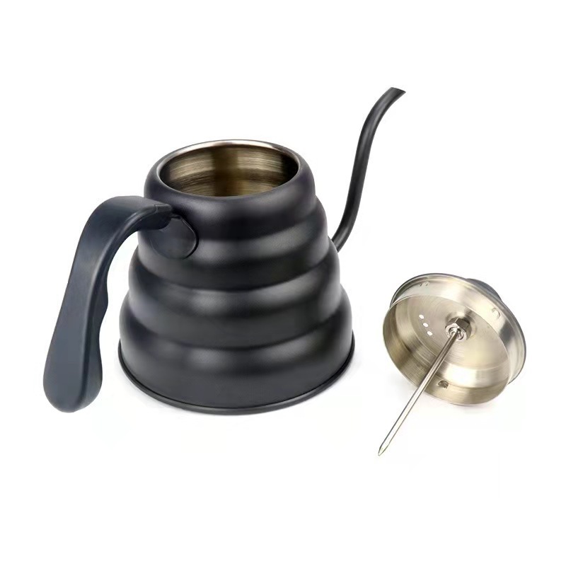 Hot sale Coffee Tea Making Tools Stainless Steel Gooseneck Drip Brewing Pour Over Coffee Kettle with Thermometer