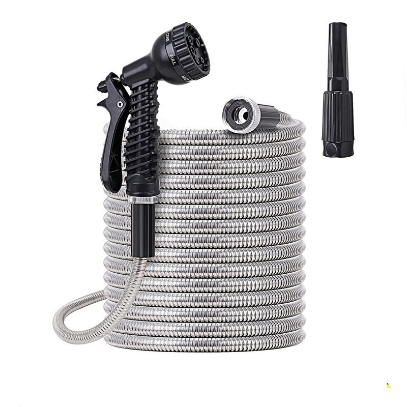 Factory Stainless Steel Hot Sale Tube Layflat Expandable Metal Square Retractable Hose Reel Water