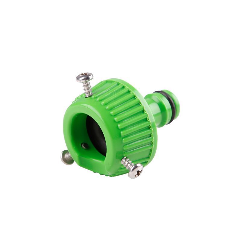 Garden Irrigation Hose Threadless Tap Universal Tap Connector Mixer Faucet Adaptor Connects 1/2 3/4