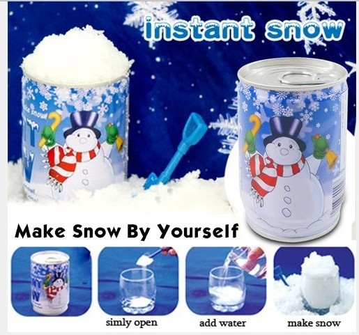 Hot New Products outdoor Instant Artificial Snow Powder Spray For Christmas Decoration