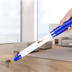 Vacuum Spider Catcher USB Rechargeable Handheld Bug Catcher with LED Light