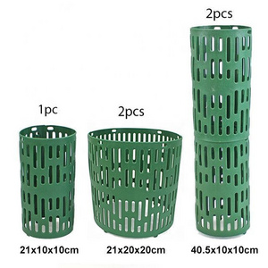 Outdoor Durable Garden Plastic Tree Wrap Guard Plastic Mesh Tree Trunk Tree Protectors Pack of 6