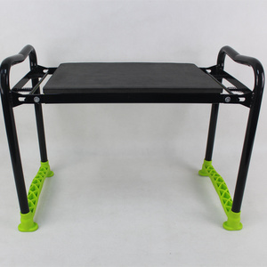 Upgraded Garden Kneeler and Seat Garden Kneeler Stool with Soft Wider Kneeling Pad Foldable Garden Bench Stool with Tool Pouch