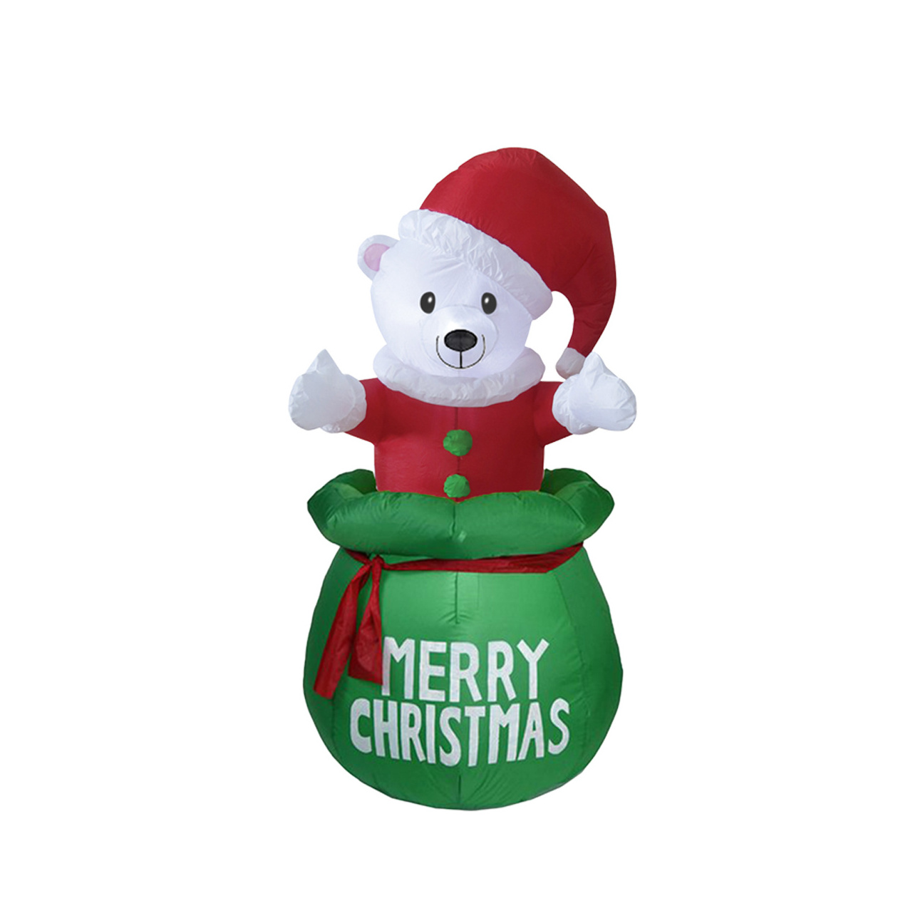 Hot Sell Christmas Outdoor Decoration Inflatable 5FT Pop-up Polar Bear For Yard Lawn Garden Holiday Party Decoration