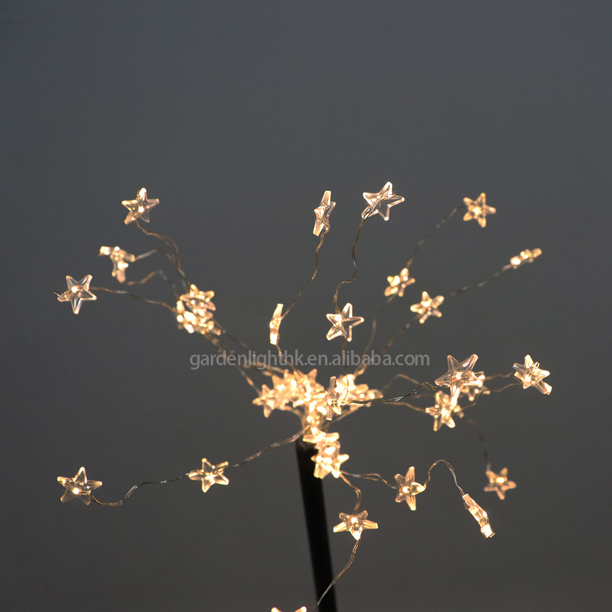 Modern design 70cm firework led lights  powered plastic christmas fireworks for outdoor wedding hotel party decorations